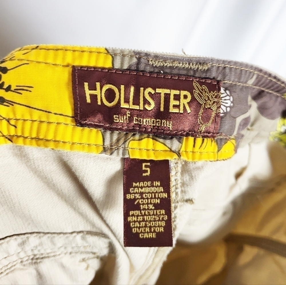 VTG HOLLISTER corduroy jeans pants flare midrise - Picture 4 of 4